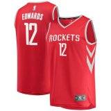 canotta Uomo basket Houston Rockets Rosso Vincent Edwards 12 Icon Edition