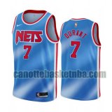 Maglia Uomo basket Brooklyn Nets Blu Kevin Durant 7 2020-21 Edizione classica