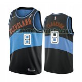 Maglia Uomo basket Cleveland Cavaliers Nero Jordan Clarkson 8 Dichiarazione stagione 2020-21