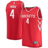 canotta Uomo basket Houston Rockets Rosso PJ Tucker 4 Icon Edition