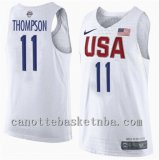 maglia clay thompson 11 nba usa Olimpiadi 2016 bianco