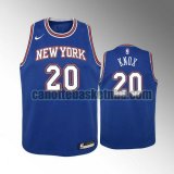 Maglia Bambino basket New York Knicks Blu Kevin Knox 20 Dichiarazione stagione 2020-21