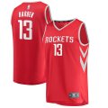 canotta Uomo basket Houston Rockets Rosso James Harden 13 Icon Edition