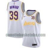 Maglia Uomo basket Los Angeles Lakers Bianco Dwight Howard 39 2021 City Edition