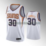 Maglia Uomo basket Phoenix Suns bianca Troy Daniels 30 Dichiarazione stagione 2020-21