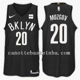 maglia NBA brooklyn nets 2018 timofey mozgov 20 nero