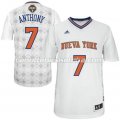maglietta carmelo anthony #7 new york knicks 2014 bianca