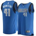 canotta Uomo basket Dallas Mavericks Blu Dirk Nowitzki 41 Icon Edition