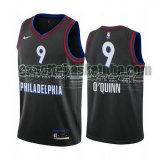 Maglia Uomo basket Philadelphia 76ers Nero Philadelphia 9 2020-21 City Edition