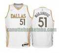 canotta Uomo basket Dallas Mavericks bianca Boban Marjanovic 51 2020-21 City Edition Swingman