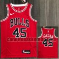 canotta poco prezzo Uomo basket Chicago Bulls rosso JORDAN 45 21-22 75° anniversario