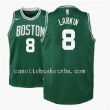canotte basket NBA Boston Celtics 2016 larkin 8 verde