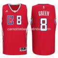 maglia jeff green #8 los angeles clippers 2015-2016 rosso