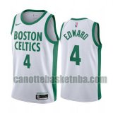 Maglia Uomo basket Boston Celtics Bianco Carsen Edward 4 2020-21 City Edition