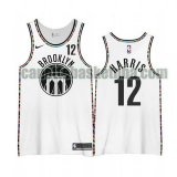 Maglia Uomo basket Brooklyn Nets Bianco Joe Harris 12 2020-21 City Edition