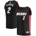 canotta Uomo basket Miami Heat Nero Wayne Ellington 2 Icon Edition