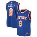 canotta Uomo basket New York Knicks Blu Michael Beasley 8 Road Replica
