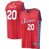 canotta Uomo basket Philadelphia 76ers Rosso Markelle Fultz 20 Dichiarazione Edition
