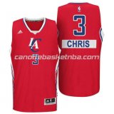 canotta chris paul #3 los angeles clippers natale 2014 rosso