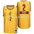 maglia kyrie irving #2 cleveland cavaliers natale 2014 giallo