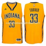maglia myles turner #33 indiana pacers 2014-2015 giallo