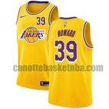 Maglia Uomo basket Los Angeles Lakers Giallo Dwight Howard 39 2021 City Edition