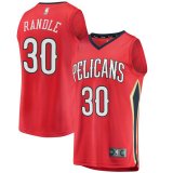 canotta Uomo basket New Orleans Pelicans Rosso Julius Randle 30 Dichiarazione Edition