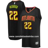 canotta Cam Reddish 22 NBA atlanta hawks nero