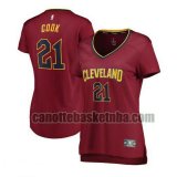 canotta Donna basket Cleveland Cavaliers Rosso Tyler Cook 21 icon edition