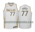 canotta Uomo basket Dallas Mavericks bianca Luka Doncic 77 2020-21 City Edition Swingman