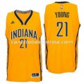 canotta indiana pacers 2016 con thaddeus young 21 giallo