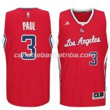 canotta chris paul #3 los angeles clippers 2014-2015 rosso