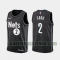 canotta Uomo basket Brooklyn Nets Nero Tyler Cook 2 2020-21 Earned Edition
