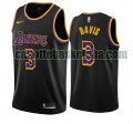 canotta Uomo basket Los Angeles Lakers nero Anthony Davis 3 2020-21 Earned Edition Swingman