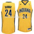maglia paul george #24 indiana pacers revolution 30 giallo