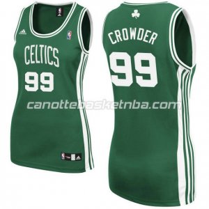 canotta basket donna boston celtics jae crowder #99 verde