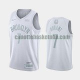 Maglia Uomo basket Brooklyn Nets bianca Kevin Durant 7 MVP