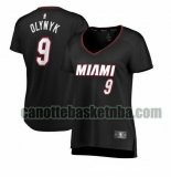 canotta Donna basket Miami Heat Nero Kelly Olynyk 9 icon edition