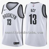 canotta NBA brooklyn nets 2018-19 quincy acy 13 bianca