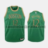 canotta Uomo basket Boston Celtics Verde Grant Williams 12 2019-20