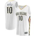 canotta Uomo basket New Orleans Pelicans Bianco Jaxson Hayes 10 Association Edition