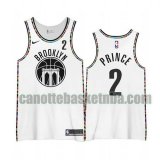 Maglia Uomo basket Brooklyn Nets Bianco Taurean Prince 2 2020-21 City Edition