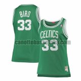 canotta Donna basket Boston Celtics Verde Larry Bird 33 swingman