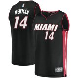 canotta Uomo basket Miami Heat Nero Malik Newman 14 Icon Edition