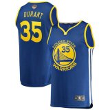 canotta Uomo basket Golden State Warriors Blu Kevin Durant 35 Icon Edition