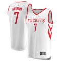 canotta Uomo basket Houston Rockets Bianco Carmelo Anthony 7 Association Edition