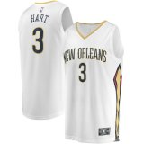canotta Uomo basket New Orleans Pelicans Bianco Josh Hart 3 Association Edition