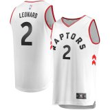 canotta Uomo basket Toronto Raptors Bianco Kawhi Leonard 2 Association Edition