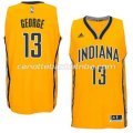 maglia paul george #13 indiana pacers 2014-2015 giallo