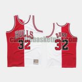 Maglia Uomo basket Chicago Bulls Rosso Kris Dunn 32 1997-98 Diviso Two-Tone